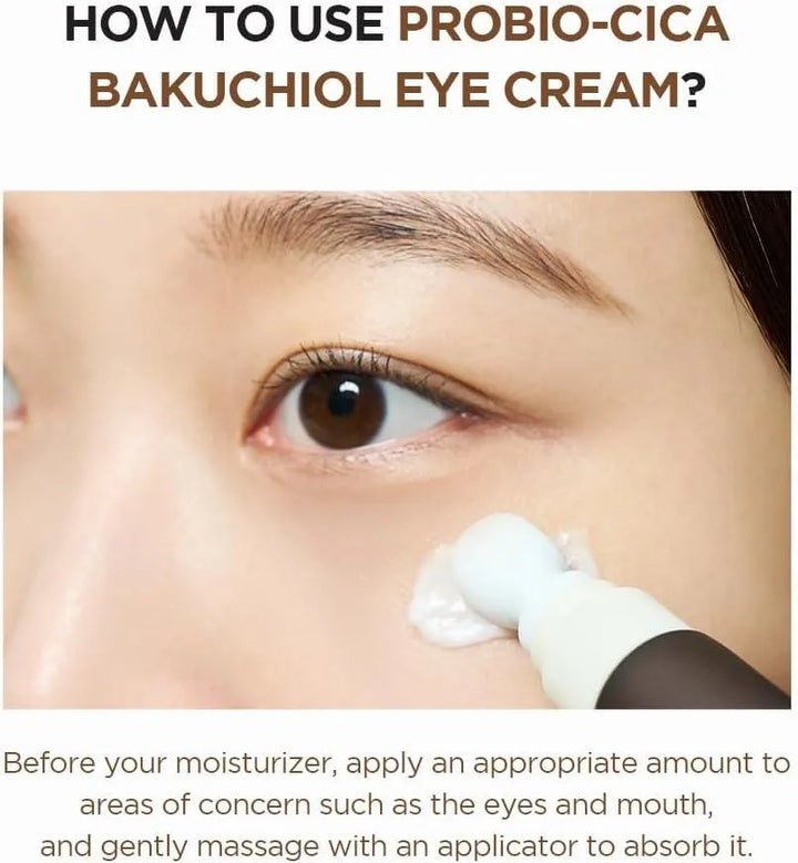 SKIN1004 - Madagascar Centella Probio-Cica Bakuchiol Eye Cream - 20 ml - how to use