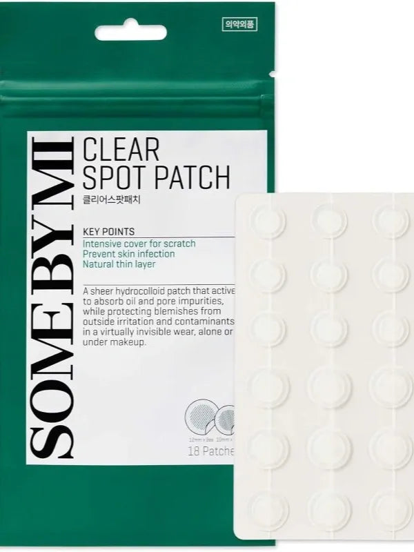SOME BY MI Clear Spot Patch – hydrocolloid acne patches for fast healing of pimples and blemishes