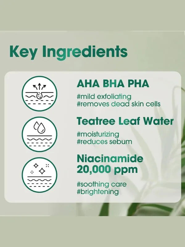SOMEBYMI AHA‑BHA‑PHA 30 Days Miracle Toner 30 ml  - Key Ingredients