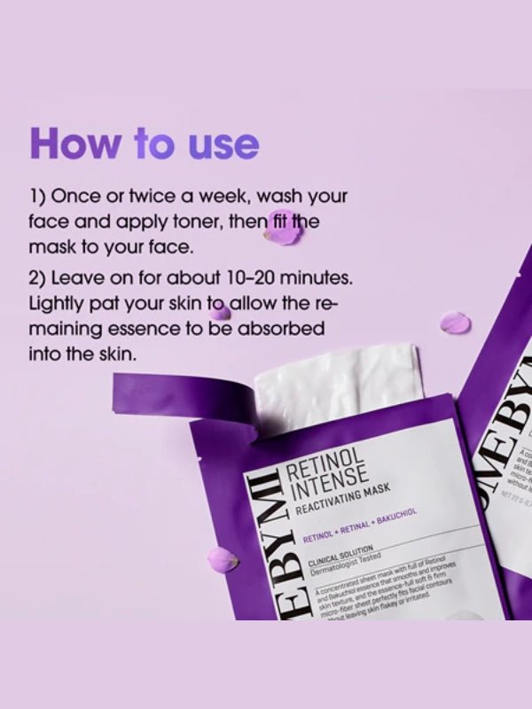 SOMEBYMI Retinol Intense Reactivating Mask (1 sheet, 22 g) - Mask - how to use