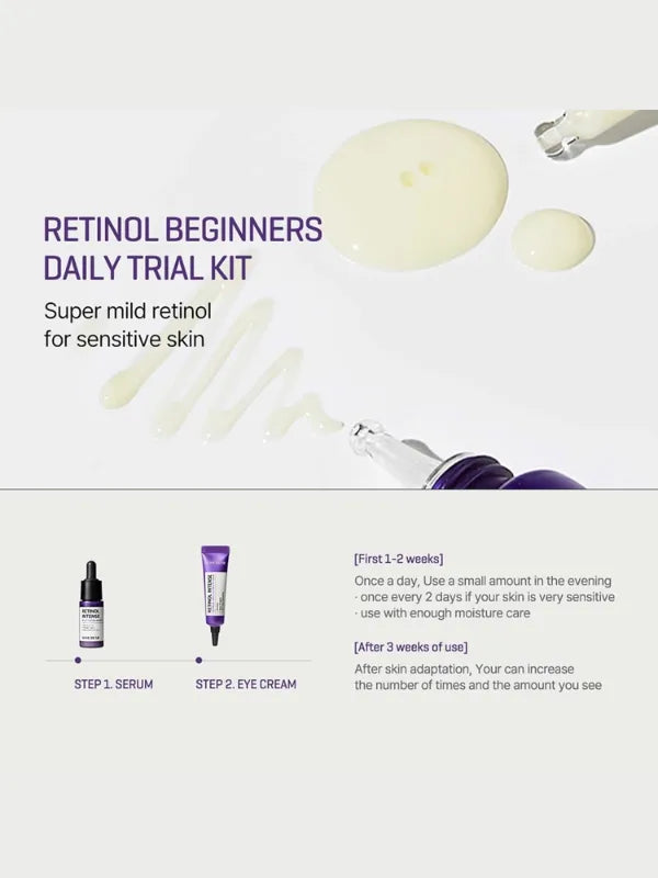 SOME BY MI Retinol Intense Trial Kit - how to use