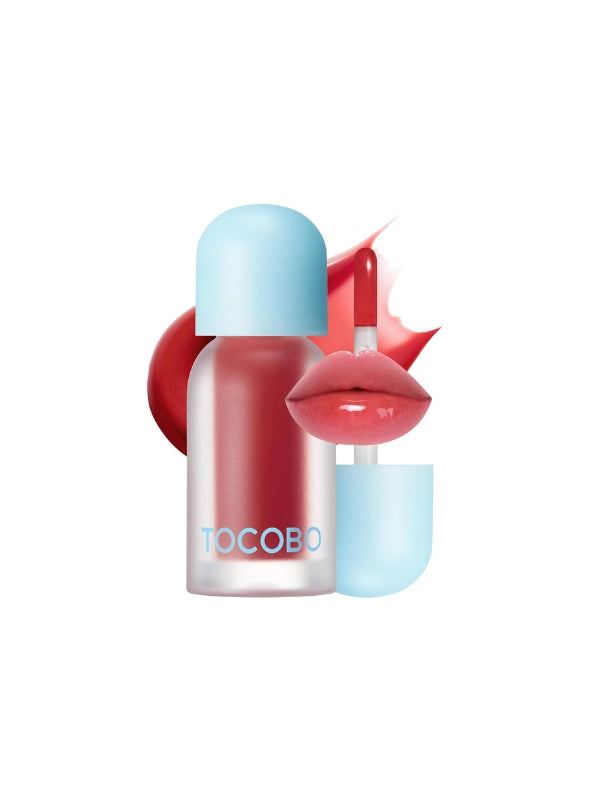 Tocobo Juicy Berry Plumping Lip Oil Rosy Girl – glossy lip oil with plumping effect